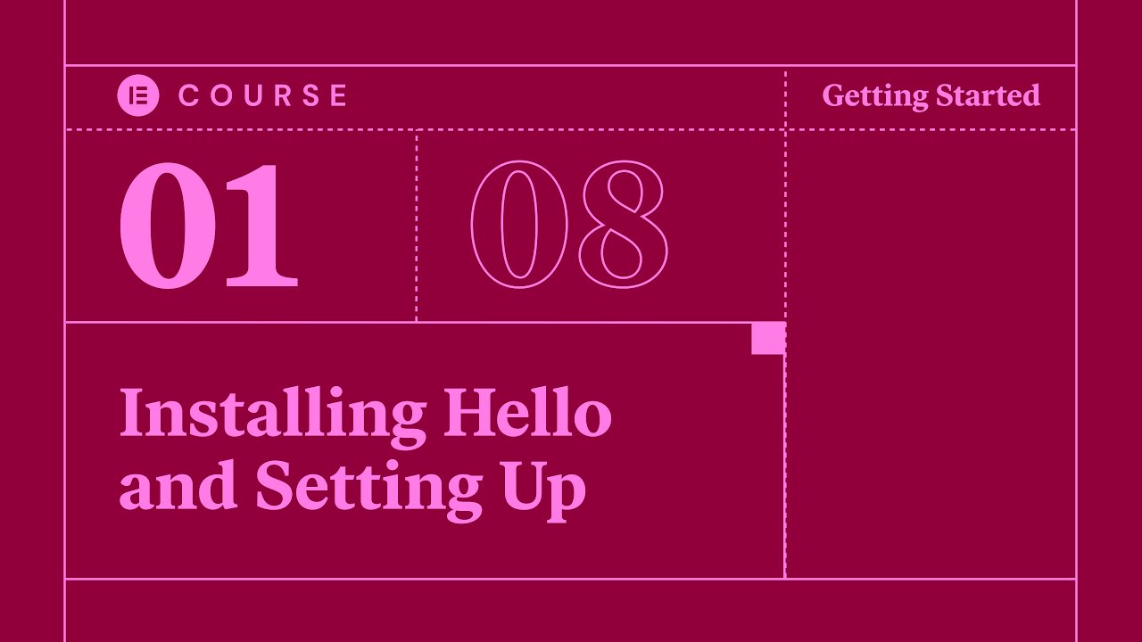 [01] Installing Hello and Setting Up