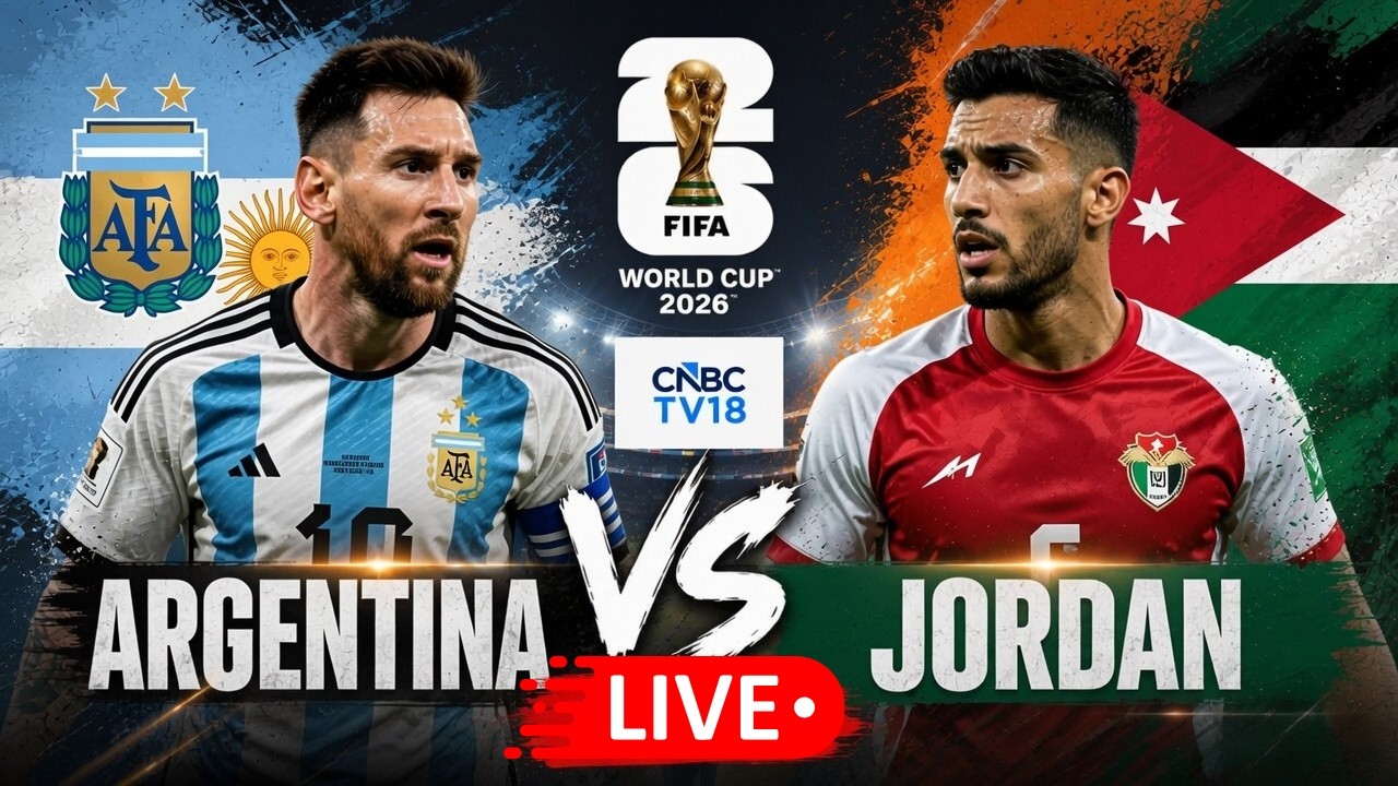 🔴FIFA World Cup 2026 LIVE: Argentina vs Jordan | Messi | Mart&iacute;nez | ARG vs JOR | Football | N18G