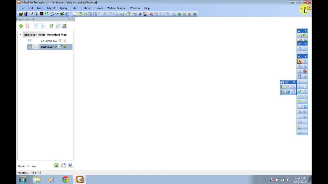 MapInfo C # 02 Select and Combine