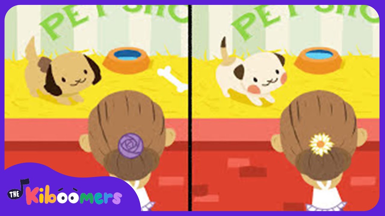 How Much Is That Doggie in the Window - The Kiboomers Preschool Songs & Nursery Rhymes Game
