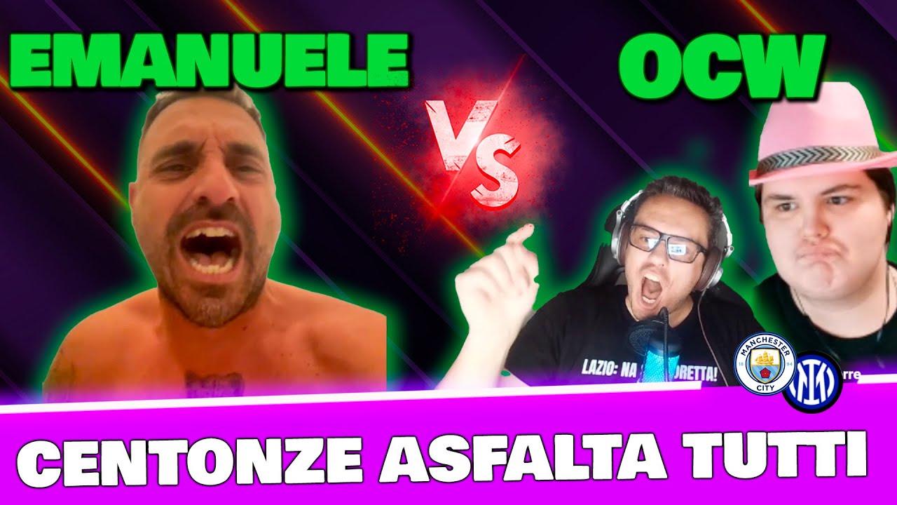 EMANUELE ASFALTA TUTTI a OCW | LITE con SCISCIONE 🔥🔥