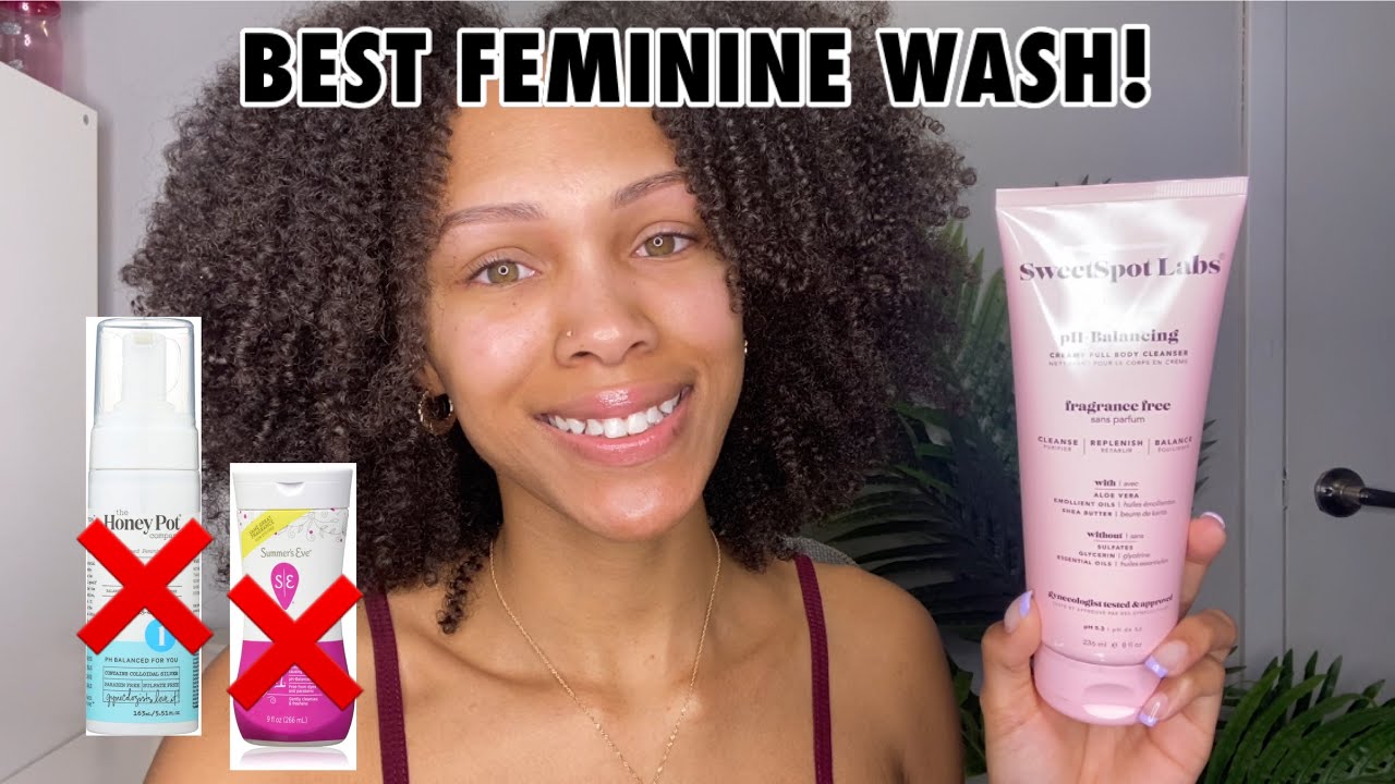 The Best Feminine Wash (Not The Honey Pot Or Summer’s Eve) | SweetSpot Labs Ph Balancing Cleanser