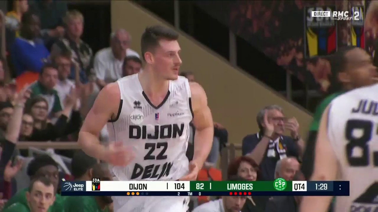 La perf' offensive de la JDA Dijon face à Limoges