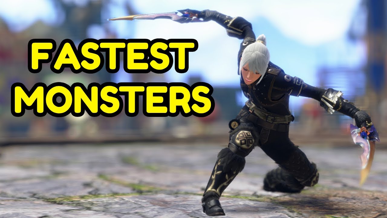 Fighting Reddits Fastest Monsters Sunbreak Edition
