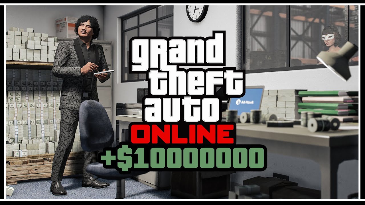 КАК ЗАРАБОТАТЬ +$10.000.000 В GTA 5 ONLINE