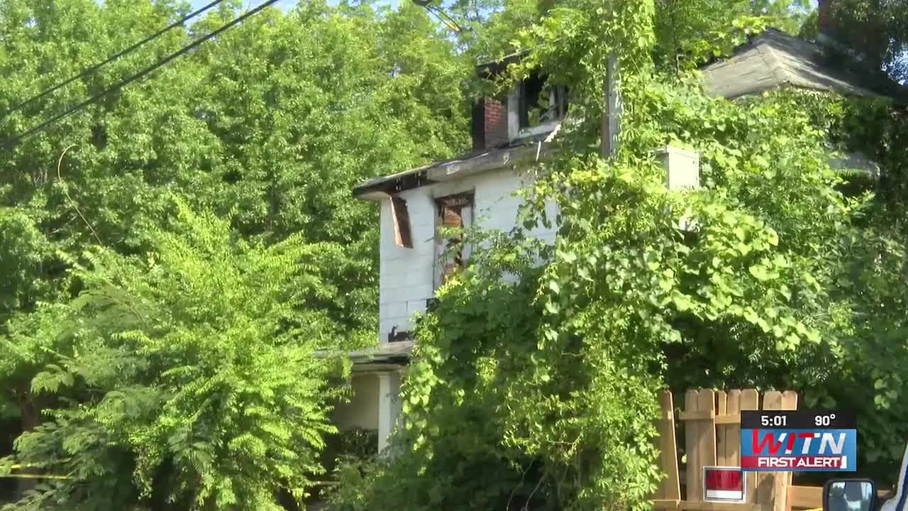 Пожар уничтожил бывший дом местного активиста