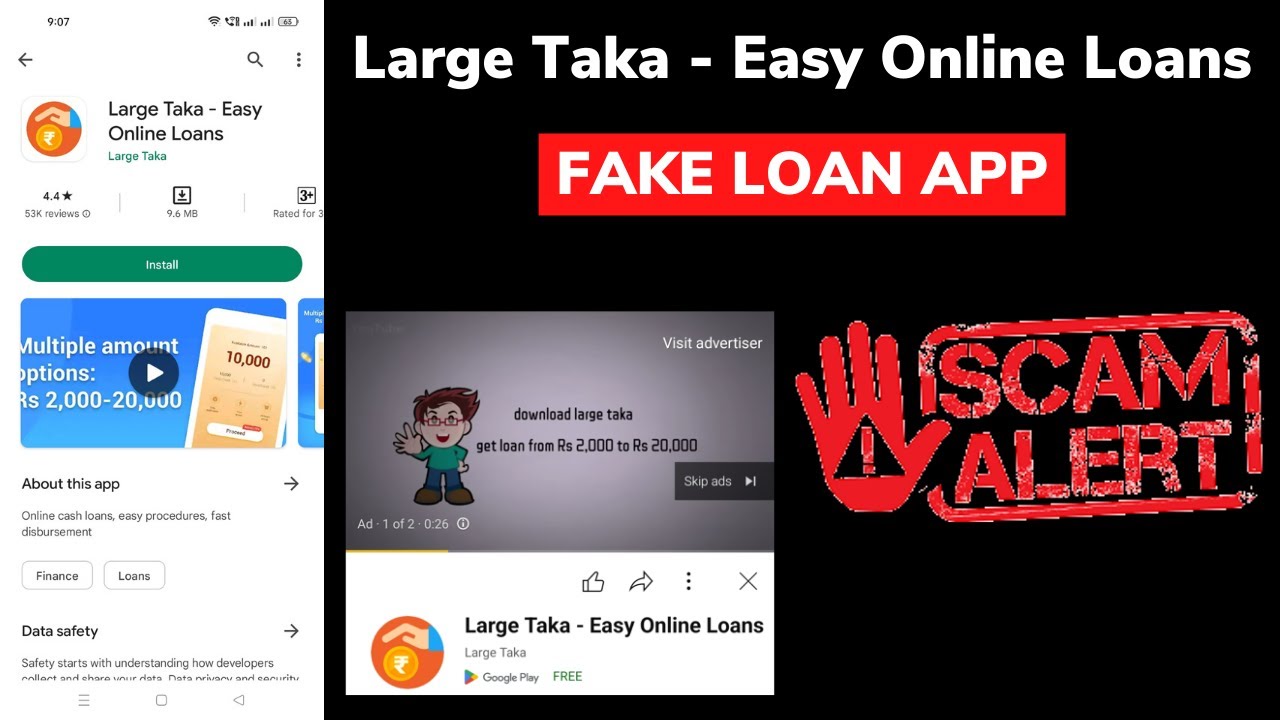 Large Taka - Easy Online Loans Review | Fake Loan App