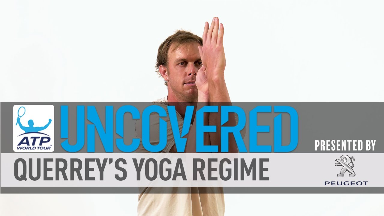 Querrey Demonstrates Yoga Regime Uncovered 2017