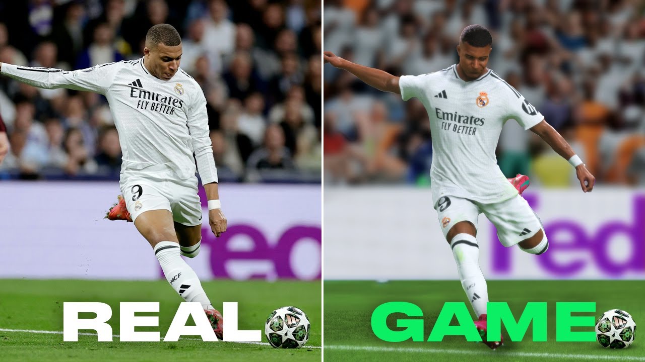 Real Madrid 3-1 Man City - Mbappe Hat Trick (EAFC 25 Recreation)