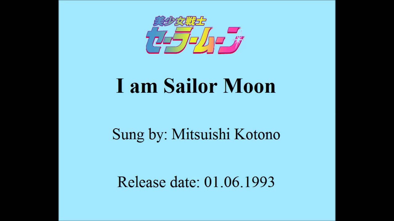 Silor Moon - I am Sailor Moon - album version