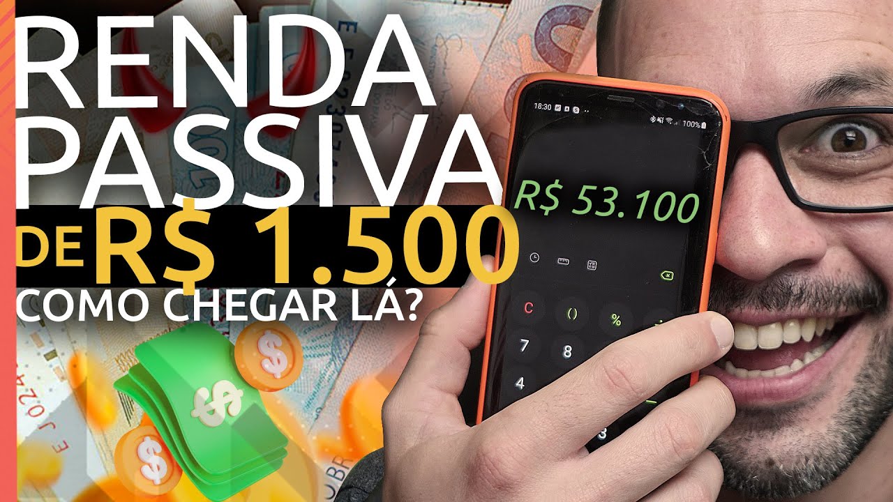 COMO GANHAR R$1.500 TODOS OS MESES SEM PRECISAR TRABALHAR?  É possível VIVER DE RENDA PASSIVA?