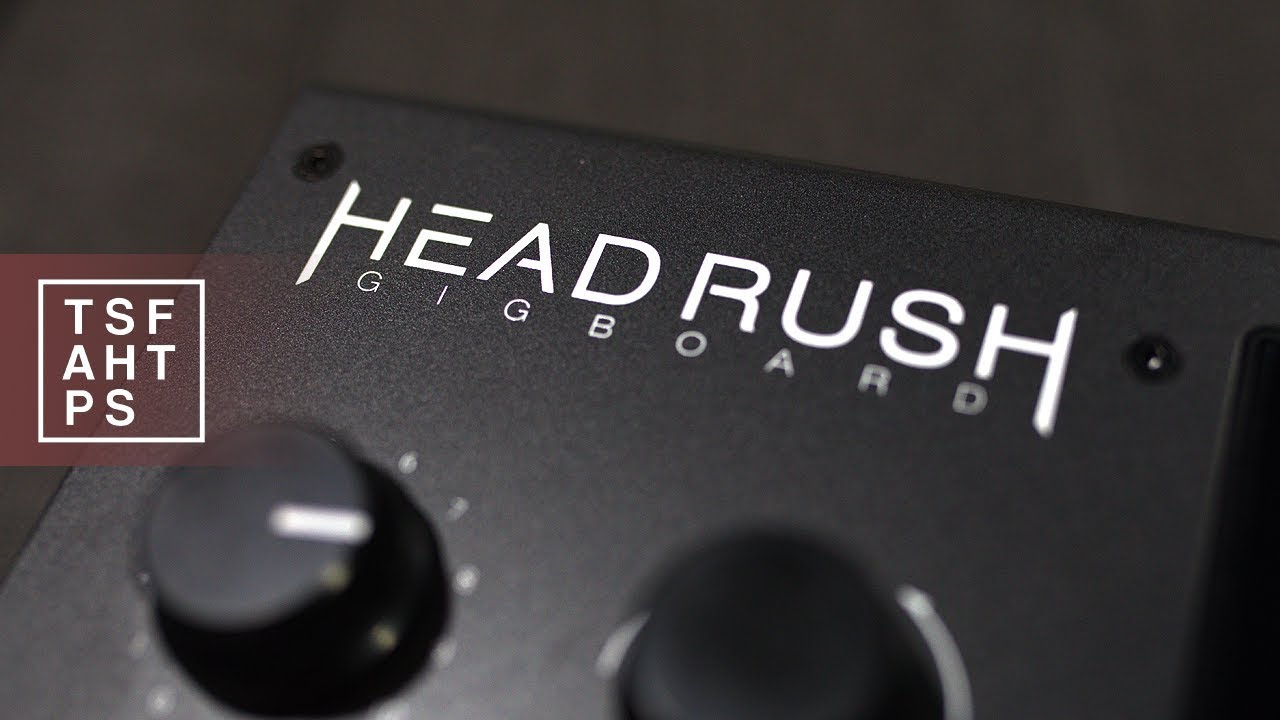 Headrush Gigboard into an Amp
