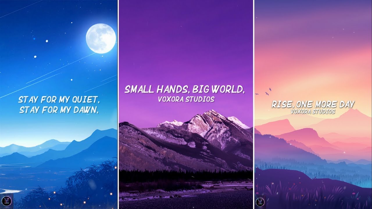 Voxora Studios Weekend Compilation | 3 New Songs | Relaxing Lyrical Mix 2025