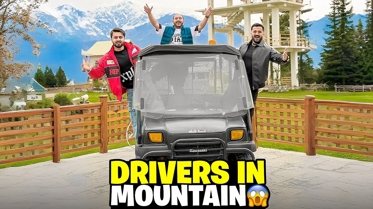 We Started Drivers Job in Mountains😱Ghazal & Maa G chilling without me😡