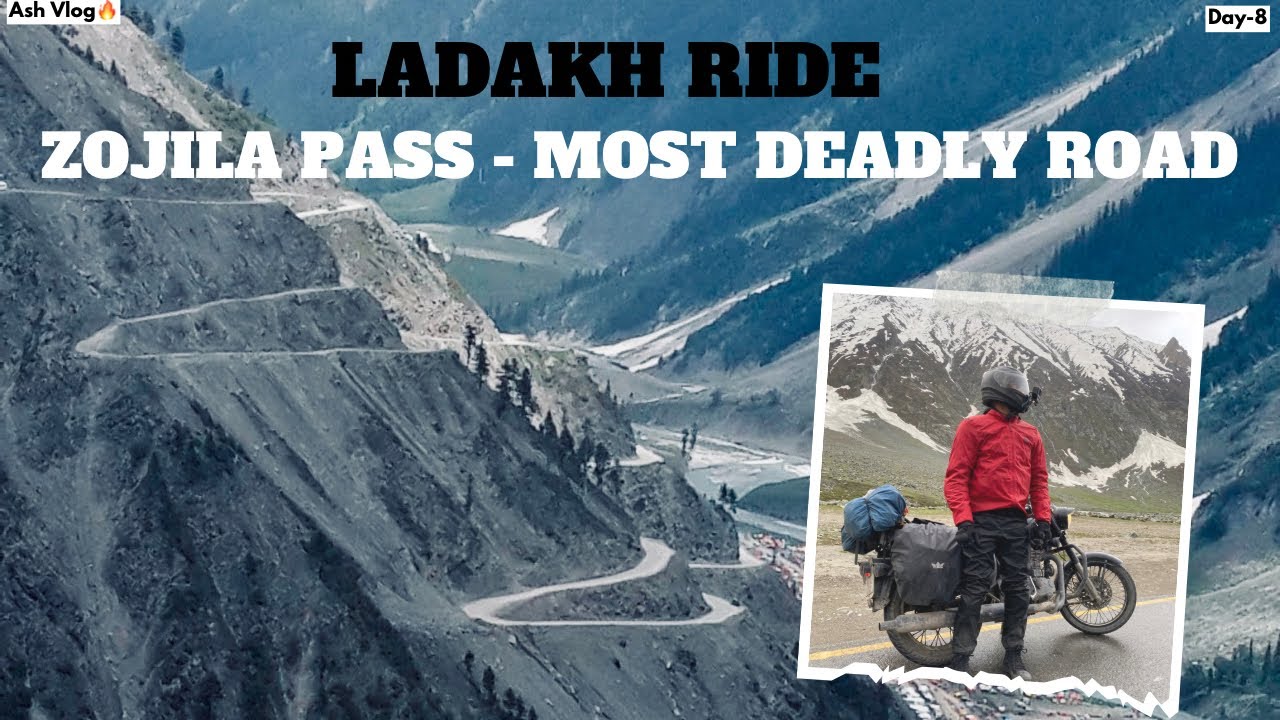 Ladakh Ride❤️|| Zojila Pass- World Most Deadly Road😨|| Leh To Sonmarg Kashmir❤️#ladakh #riding #leh