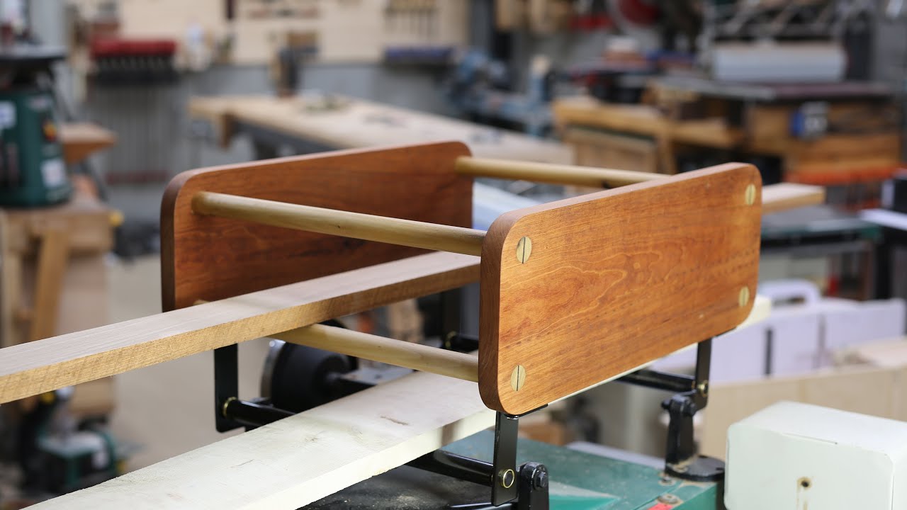 New Planer Rack with Wood Whisperer Brackets