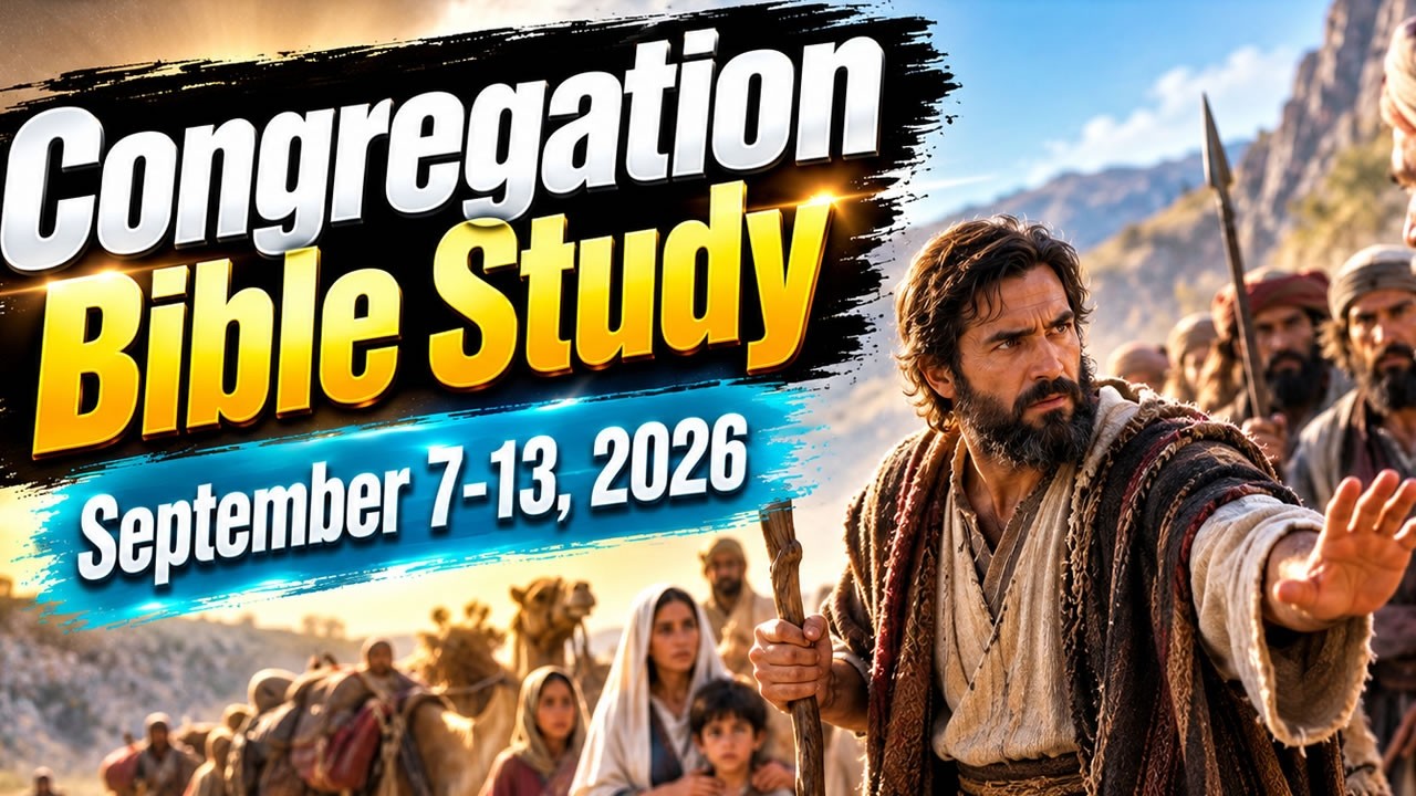 Congregation Bible Study answers | September 7-13, 2026