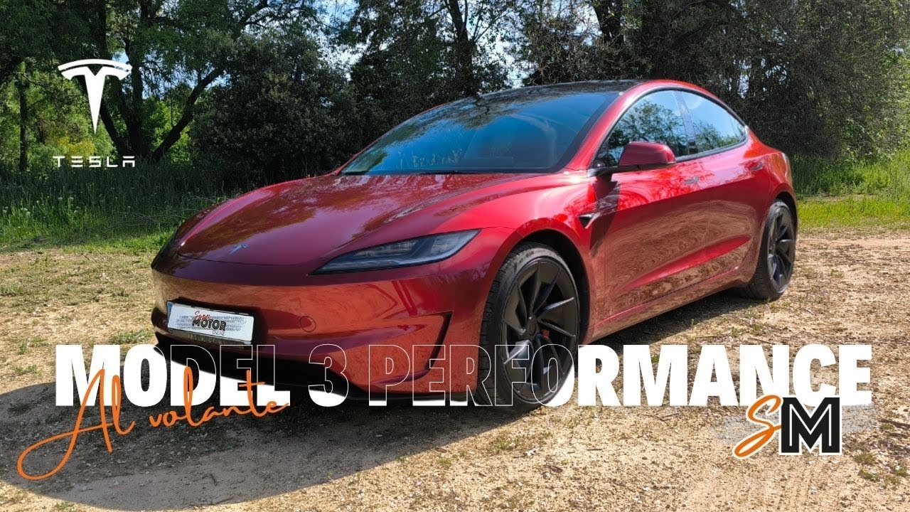 Al volante del Tesla Model 3 Performance 2025 🚀 ¿De verdad es tan bestia? / SuperMotor.Online