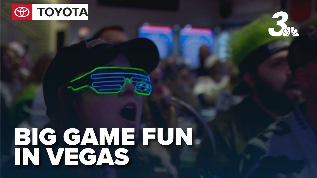 Fans flock to Las Vegas bars, casinos for football's big game