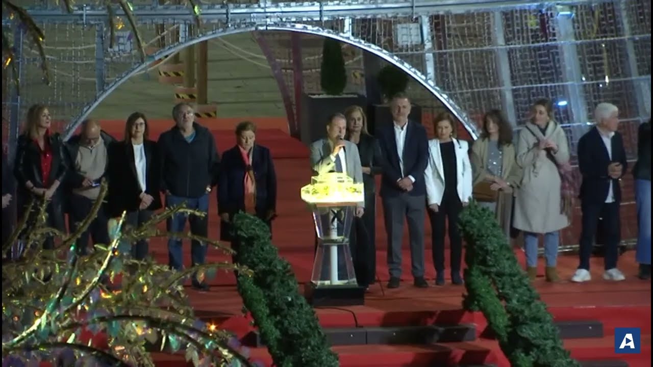 Así se vivió el encendido de las luces de Navidad de Vigo 2024