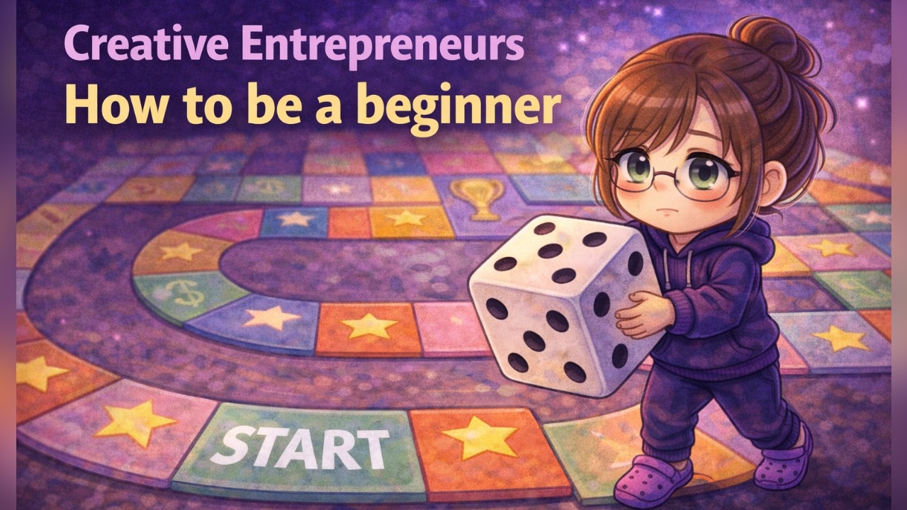 How to Be A Beginner | Overcoming the Fear of Not Being Perfect As A Creative Person