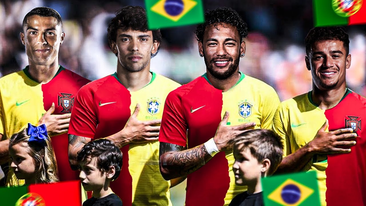 Convoquei seleção Luso Brasileira e joguei a COPA do MUNDO! PES 2021 Experimento