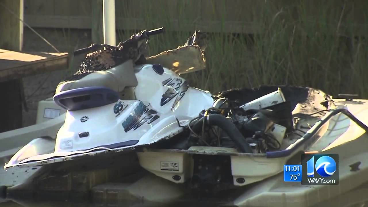 Jason Marks on jet ski explosion in VB