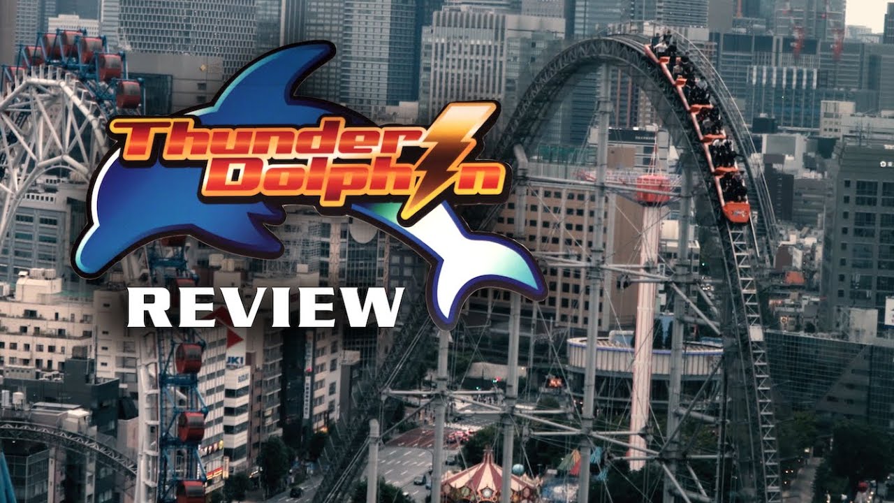 Thunder Dolphin Review Tokyo Dome City Intamin Hyper Coaster