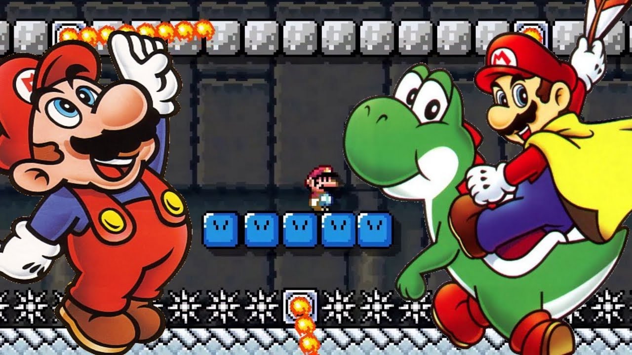 All Super Mario World Castles Remade in SMW Style