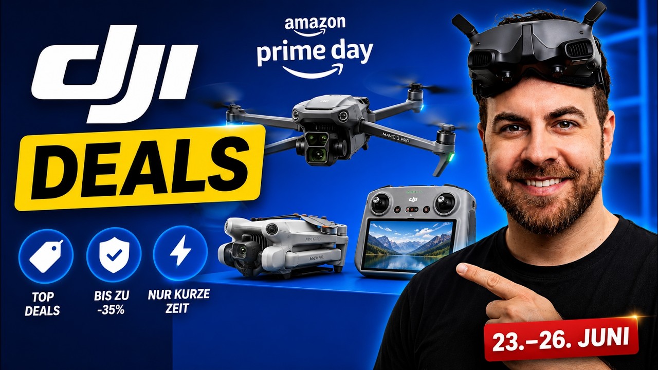 Die 7 besten DJI Deals zum Amazon Prime Day &ndash; nur kurz verf&uuml;gbar!