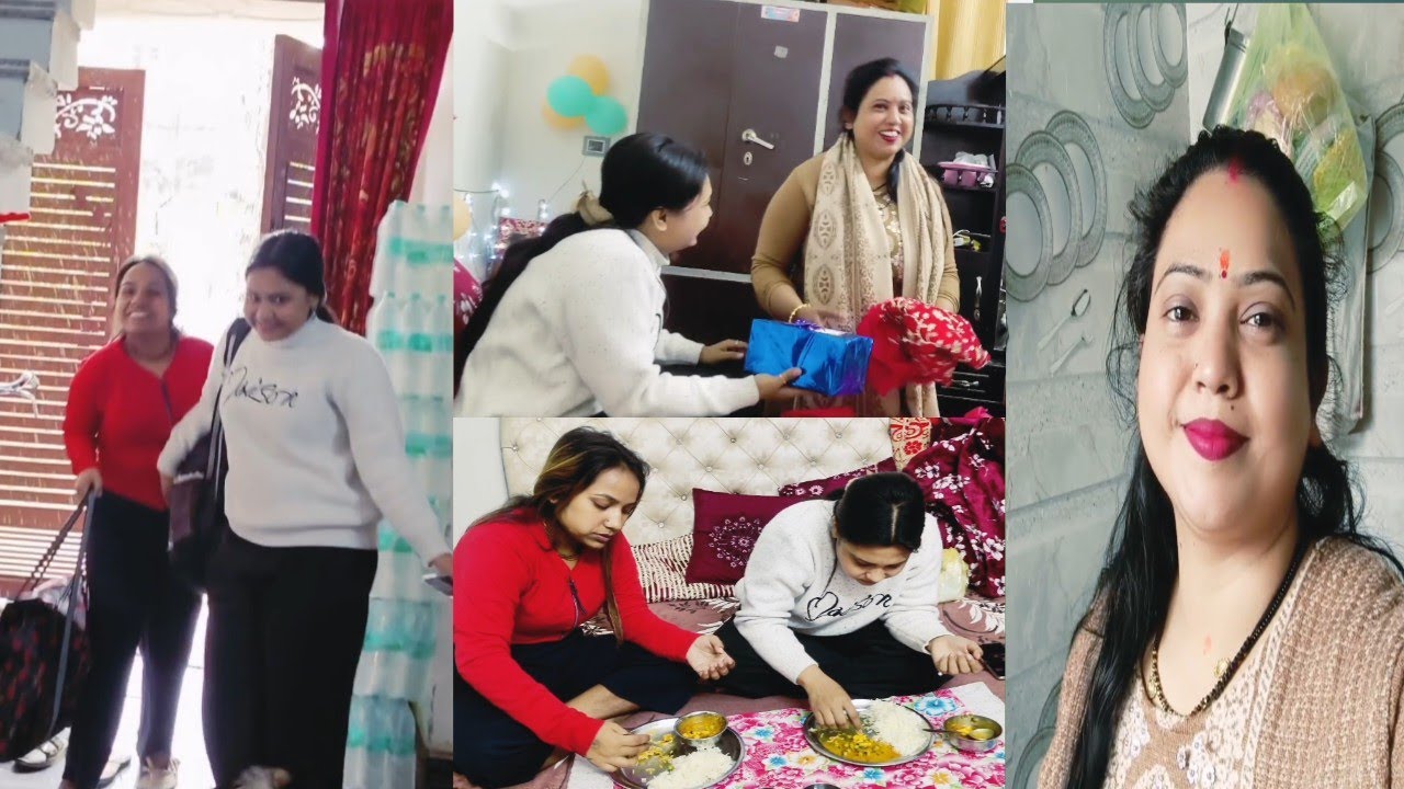 “Bhanji aur Bhatiji ghar aayi 🥰 | Unke liye special khana banaya | Family Vlog”