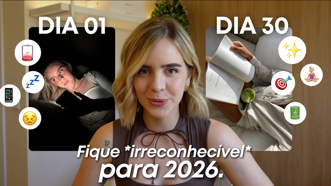 EVOLUA EM SILÊNCIO: Como ficar IRRECONHECÍVEL para 2026 (e ter um glow up extremo)