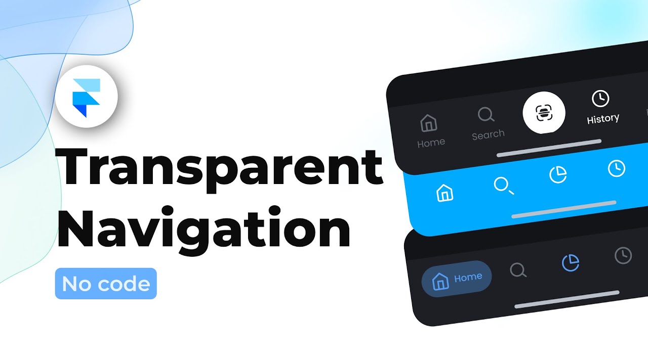 How to Create a Transparent Navbar in @Framer
