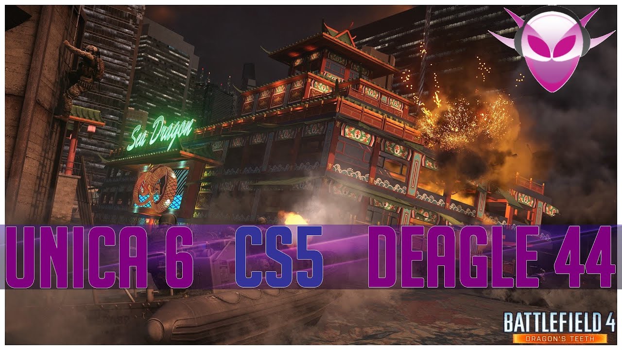 BF4 ➤ DLC Dragon's Teeth GRATUIT - Débloquer CS5 , DEAGLE44 et UNICA 6