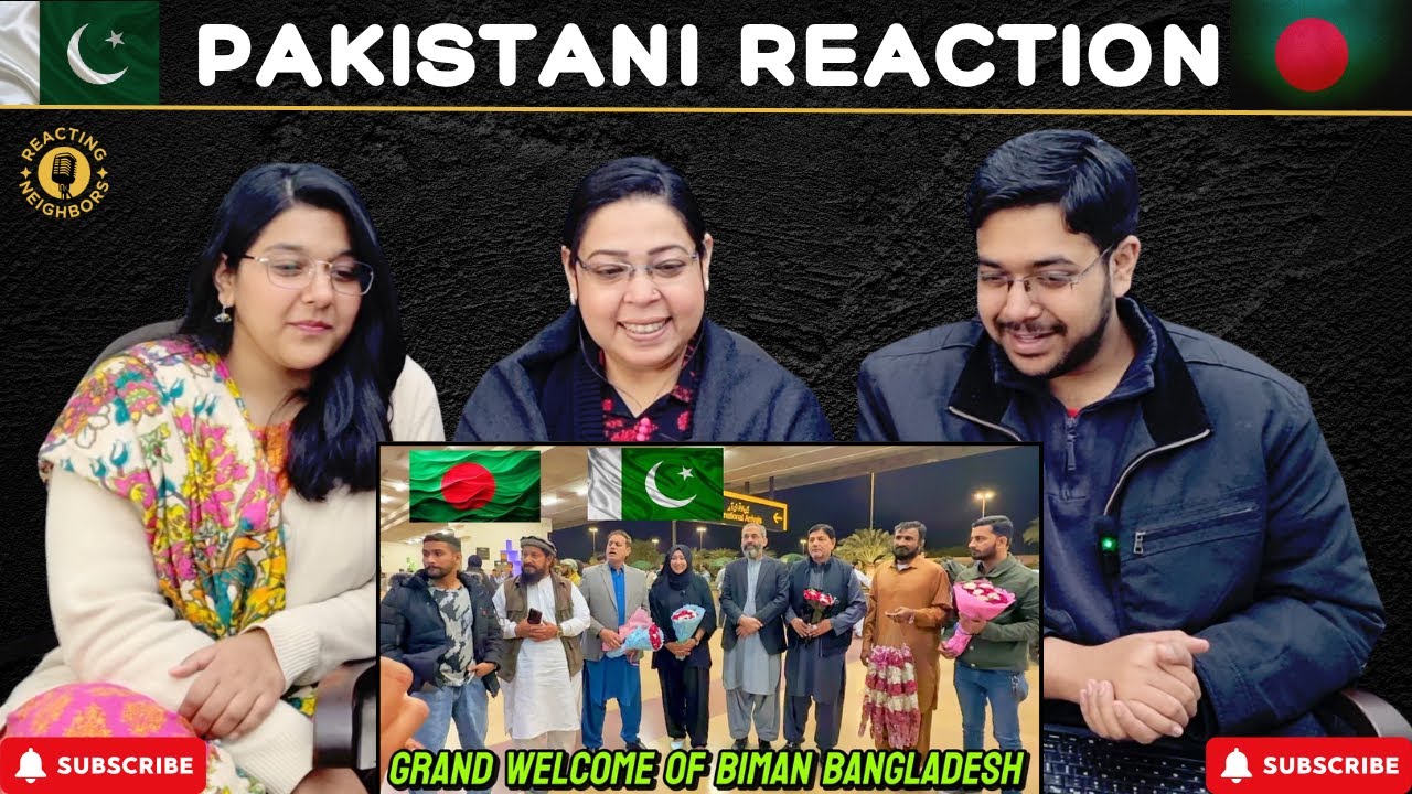 First Bangladeshi Plane Arrives in Pakistan After 14 Years – An Emotional Welcome 🇧🇩✈️🇵🇰 | Reaction!