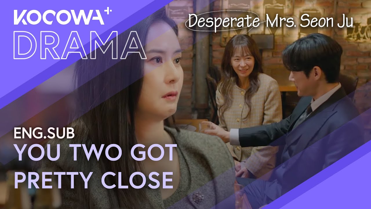 Sim Yi Young Flirts With Her Colleague To Enrage The Ex | Desperate Mrs. Seon Ju EP60 | KOCOWA+
