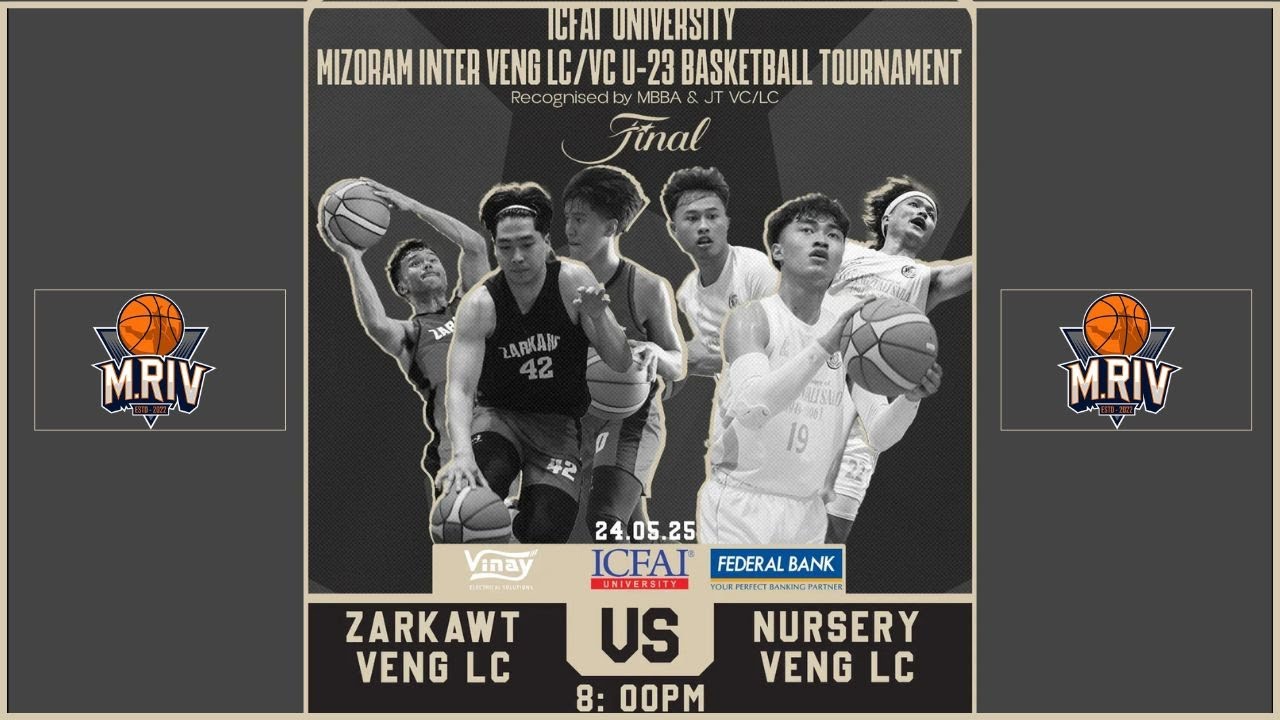 ZARKAWT LC vs NURSERY LC | U-23 FINAL | MIZORAM INTER VENG LC/VC BASKETBALL TOURNAMENT