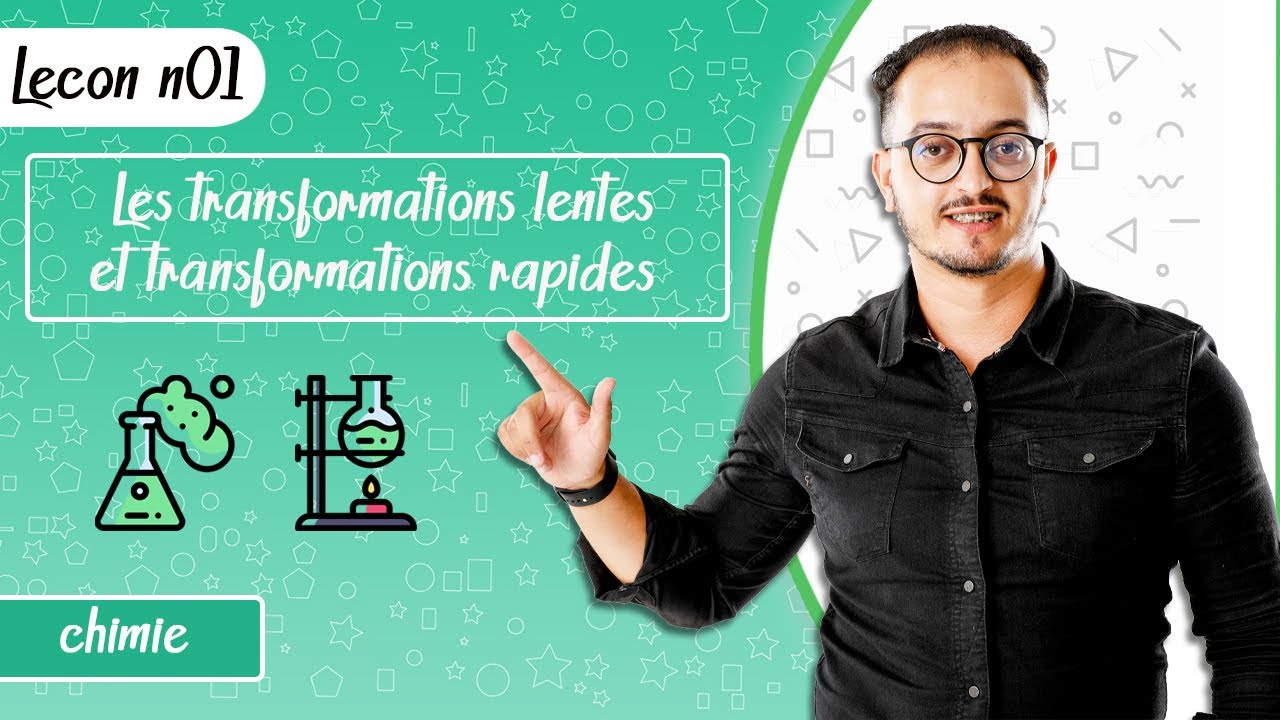 leçon 01 chimie BIOF - Les transformation rapides et lentes