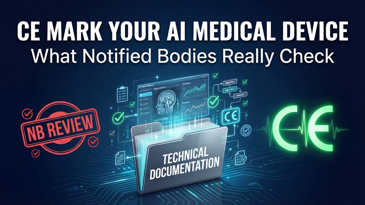 How to CE Mark Your AI Software Medical Device | Notified Body Insights (MDR & AI Act)
