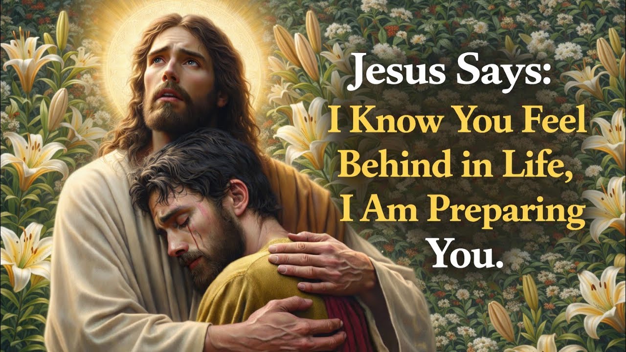 God Says: I Know You Feel Behind in Life, I Am Preparing You.