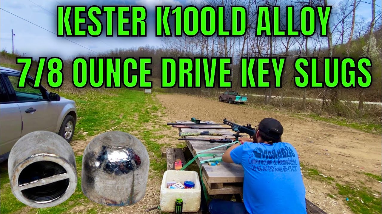 Kester K100LD Alloy Lee 7/8 Ounce Drive Key Range Testing