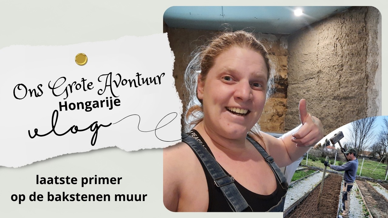 Moestuin Lente Proef Maken | wonen in Hongarije #461