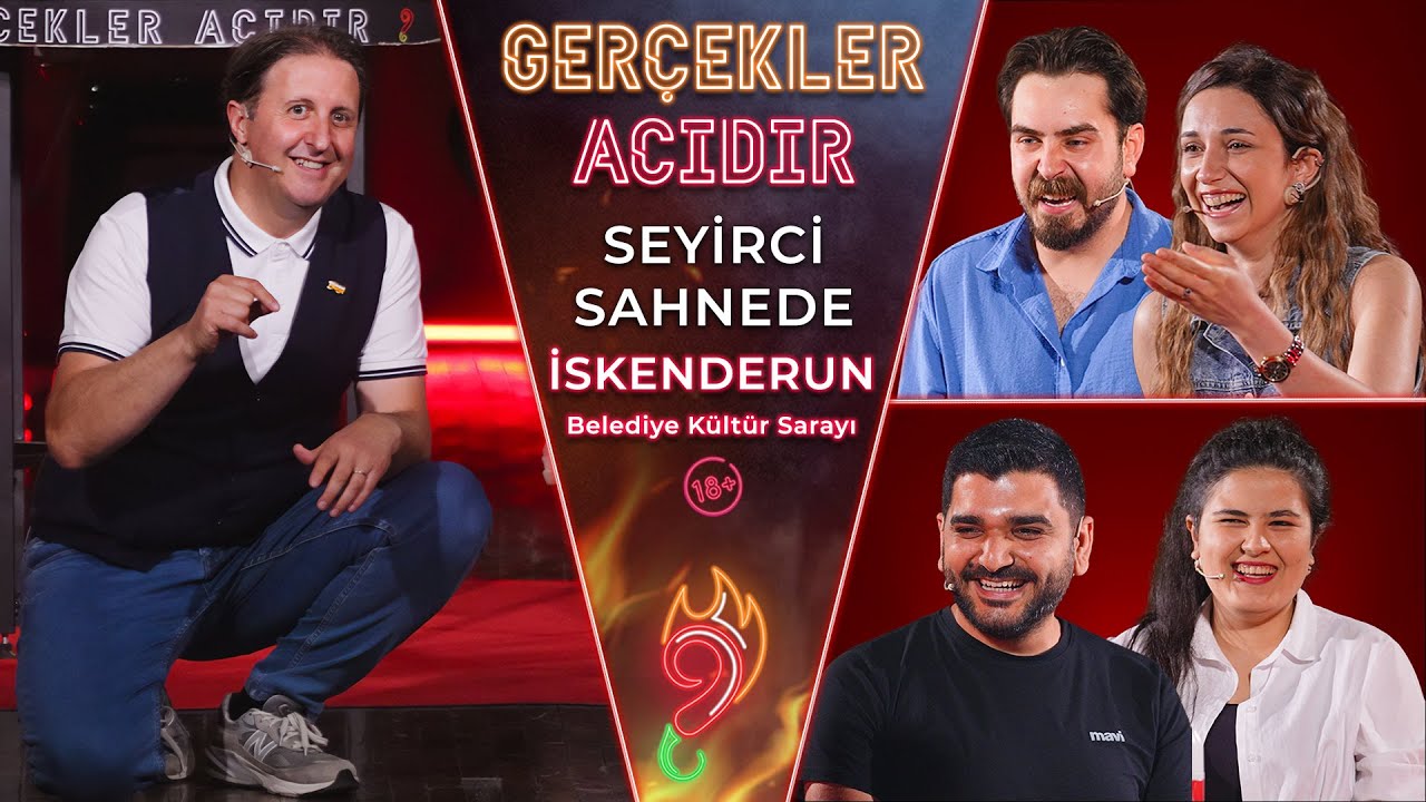 İlker Ayrık ile Gerçekler Acıdır | Sezon 2 Bölüm 31 | İskenderun | Belediye Kültür Sarayı