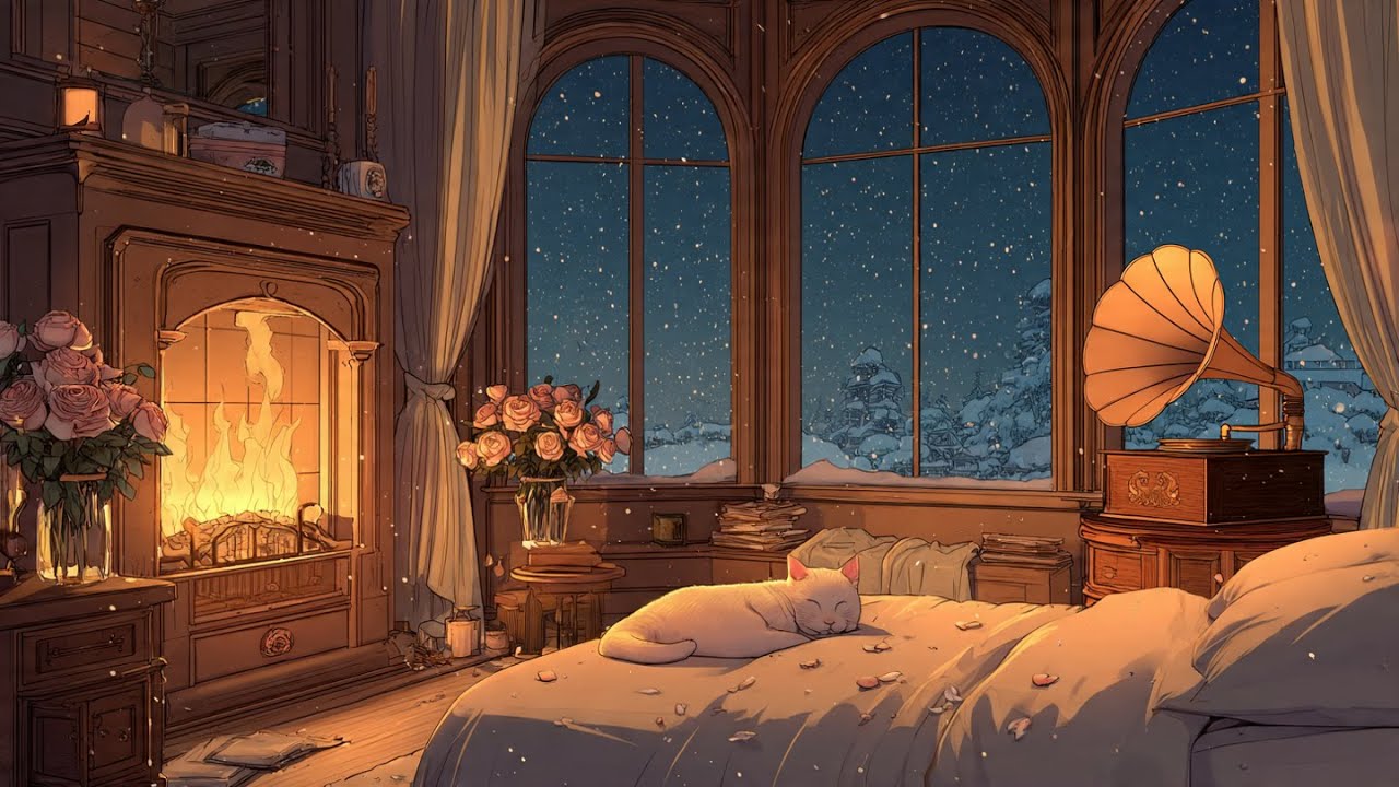 it's 1940s and you're listening to vintage jazz on a cozy rainy night, Vol. 7