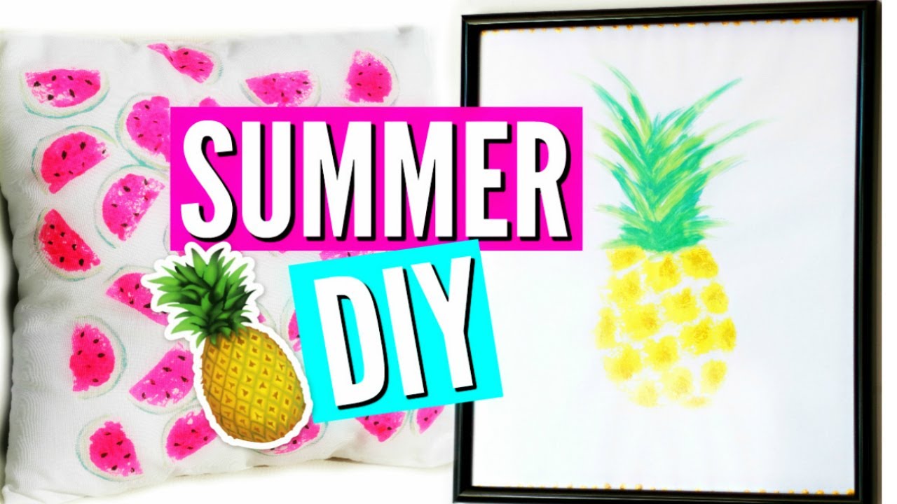 DIY Summer Room Decor / Deco Chambre été (français)
