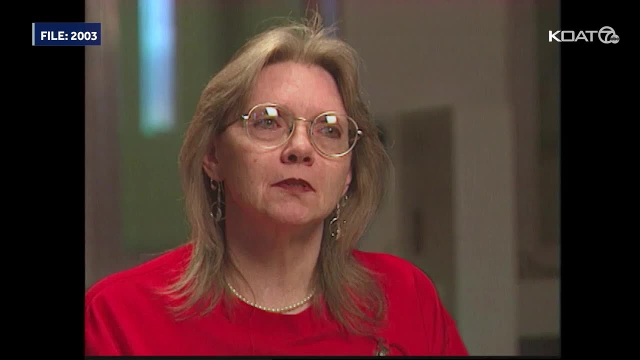 KOAT Archive: Esther Beckley talks the Hollywood Video murders