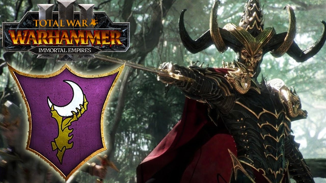 Total War: Warhammer 3 💎 Let's Play #01 💎 Dunkelelfen Malekith