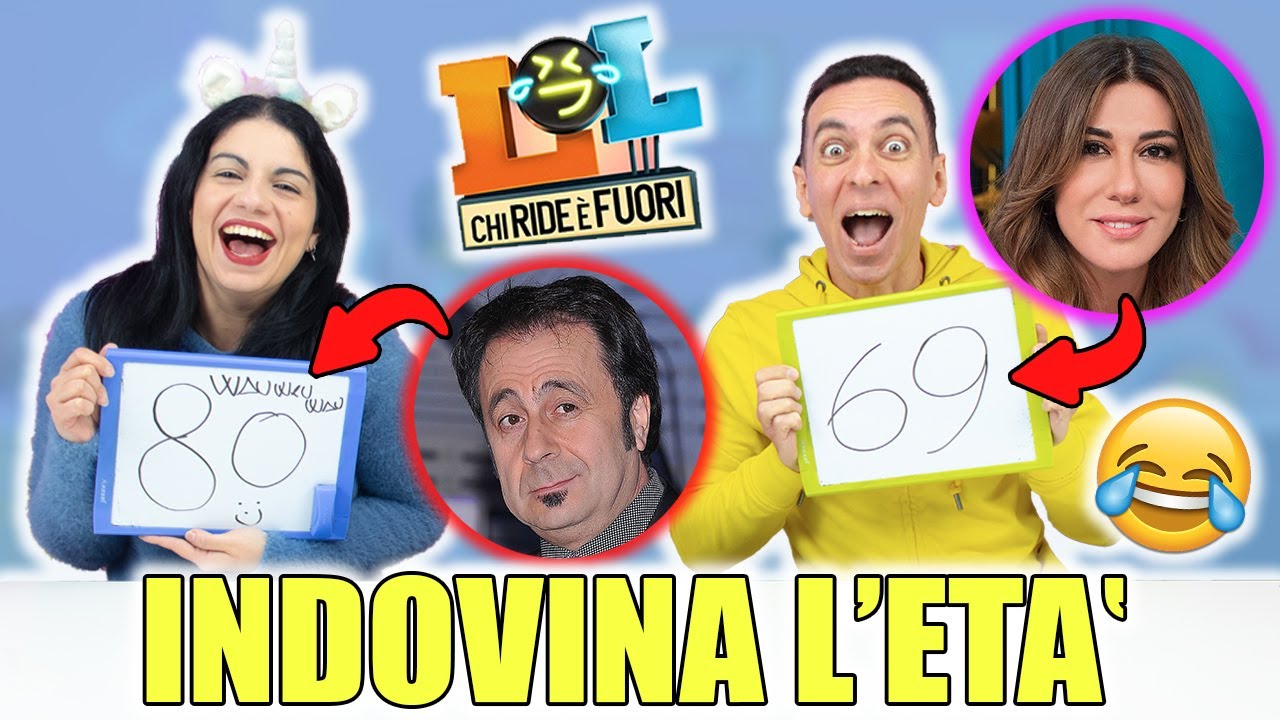 INDOVINA L'ETÀ DEI COMICI DI LOL 2 - Guess the age #16