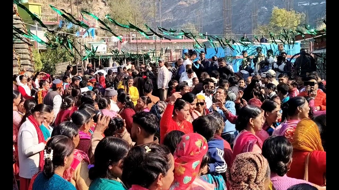 राहू मंदिर पैठाणी के सौंदर्यीकरण कार्यक्रम ll Daily Pahadi Lifestyle Vlog ll