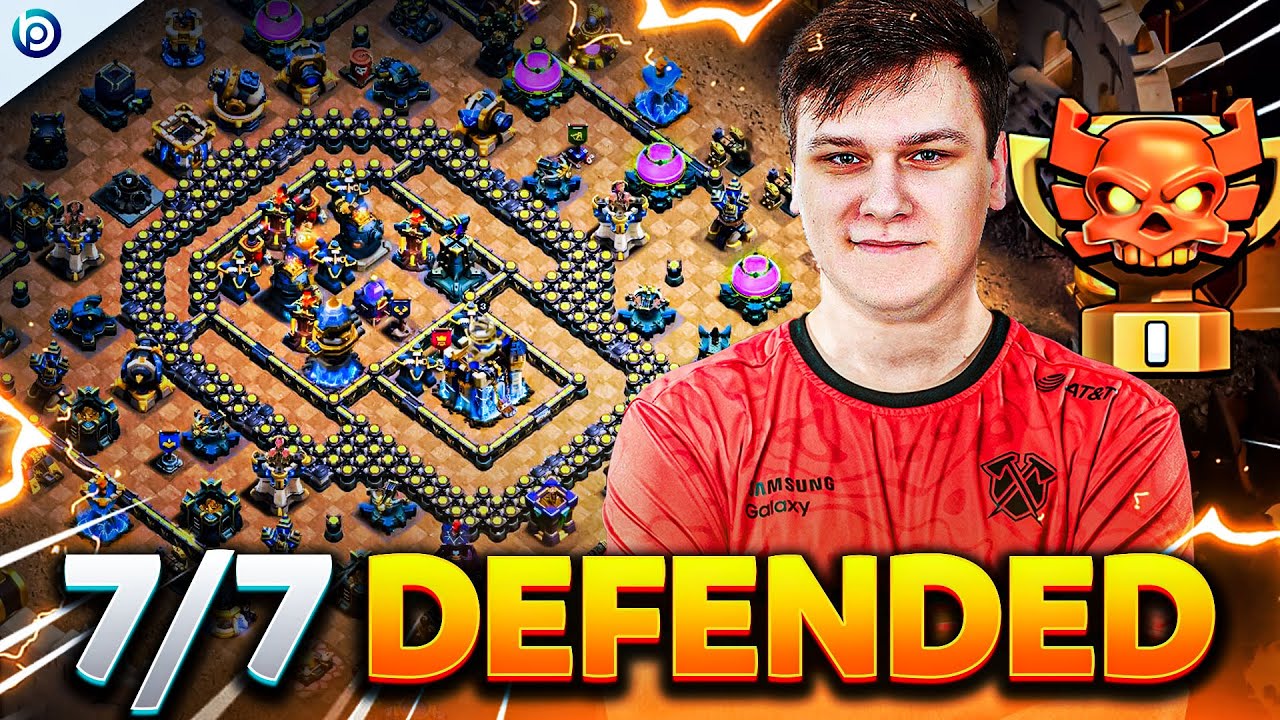 Unstoppable CWL Base  for Perfect 7/7 Defense | Best CWL/WAR Base in Clash of Clans